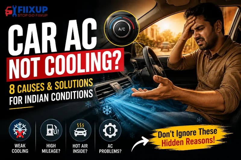 Car AC Not Cooling? 8 Causes and Solutions for Indian Conditions Car AC Not Cooling? 8 Causes and Solutions for Indian Conditions
